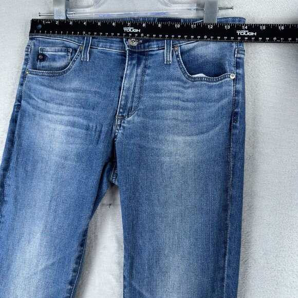 AG Adriano Goldschmied Jeans Size 26R The Harper Essential Straight Womens Blue - Picture 7 of 11